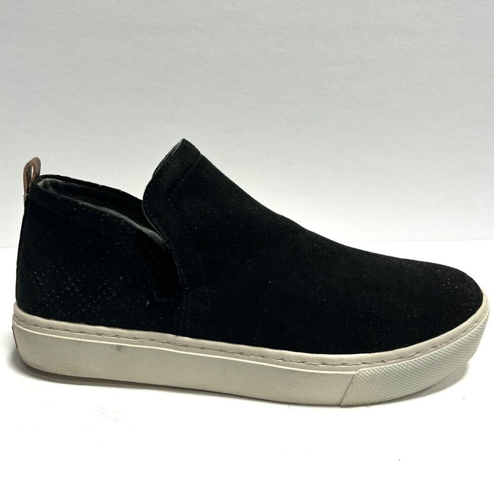 Dr Scholl's  Women's No Doubt, Black Slip-On Sneakers, Size 7.5 M